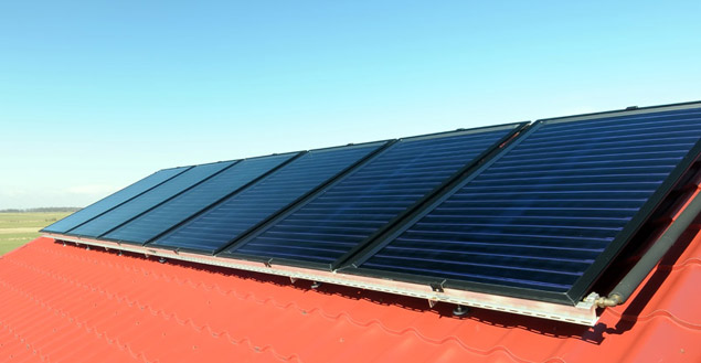 Installazione impianto solare termico
