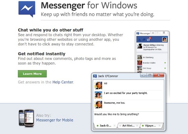facebook messenger 2.1